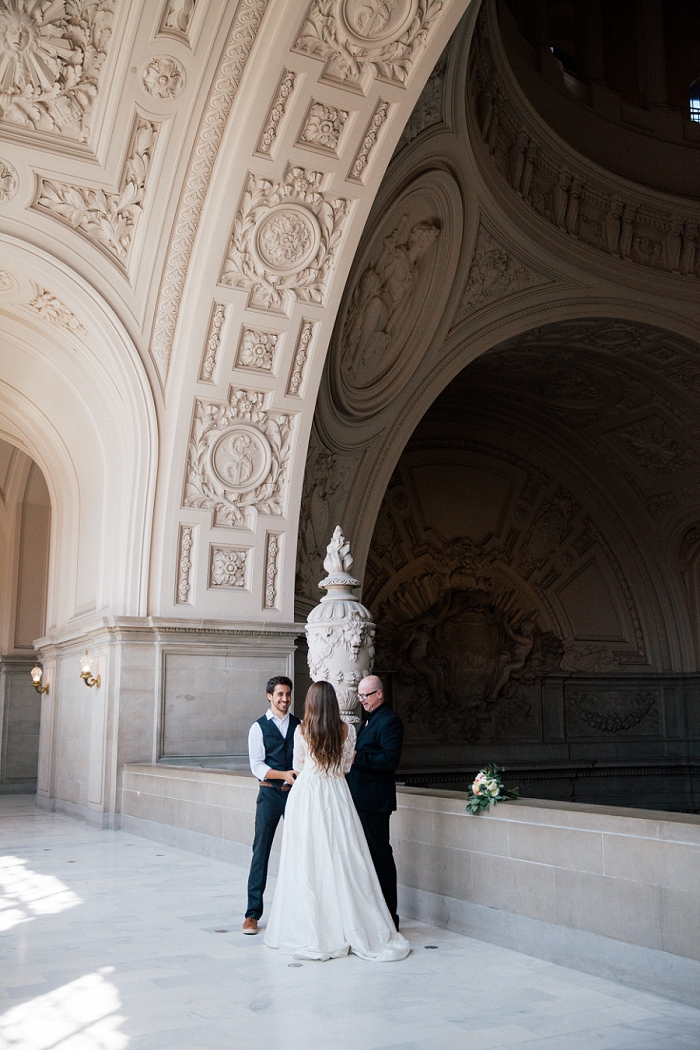 San Francisco City Hall wedding Nicole Blumberg Photography